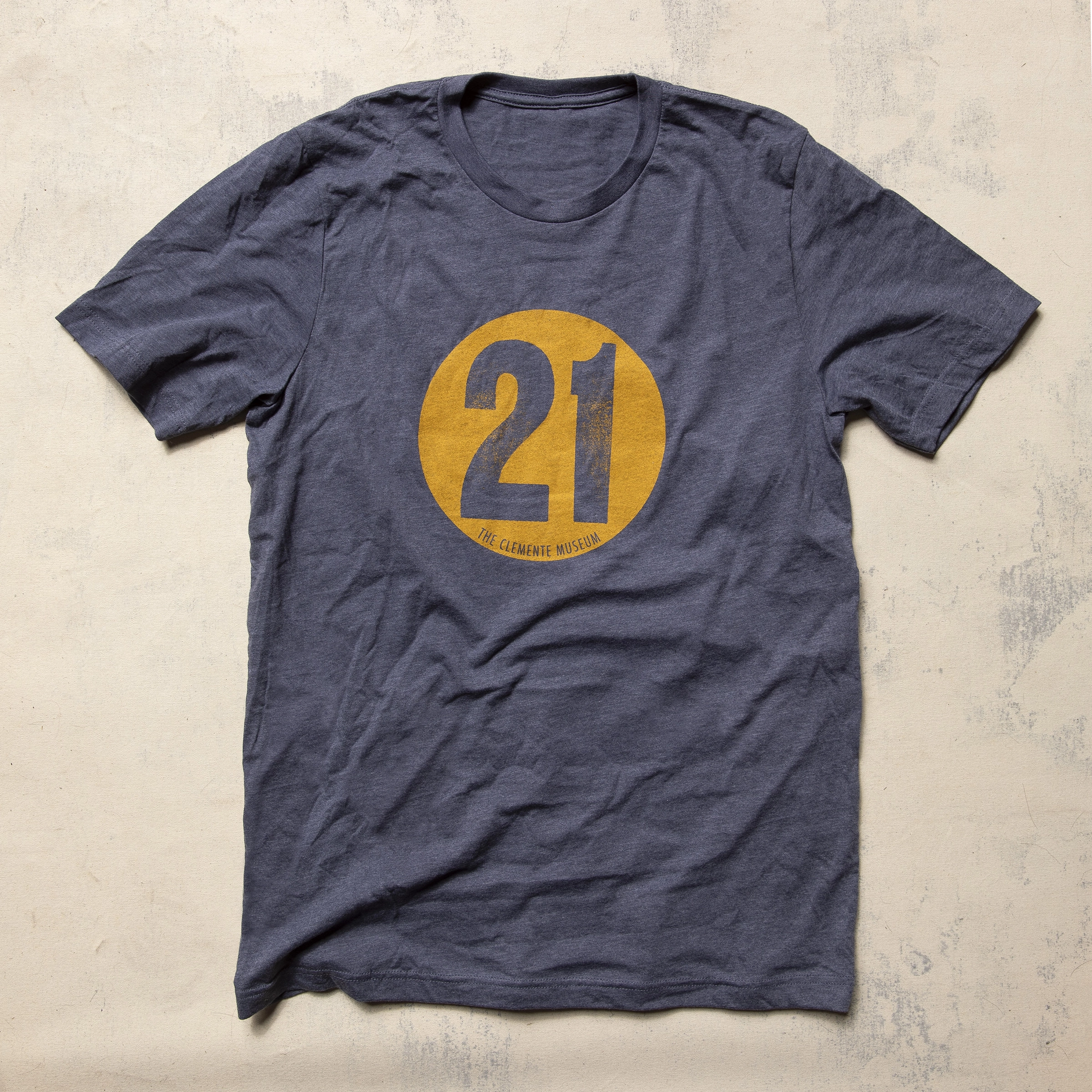 21 Navy / Yellow - Clemente Museum